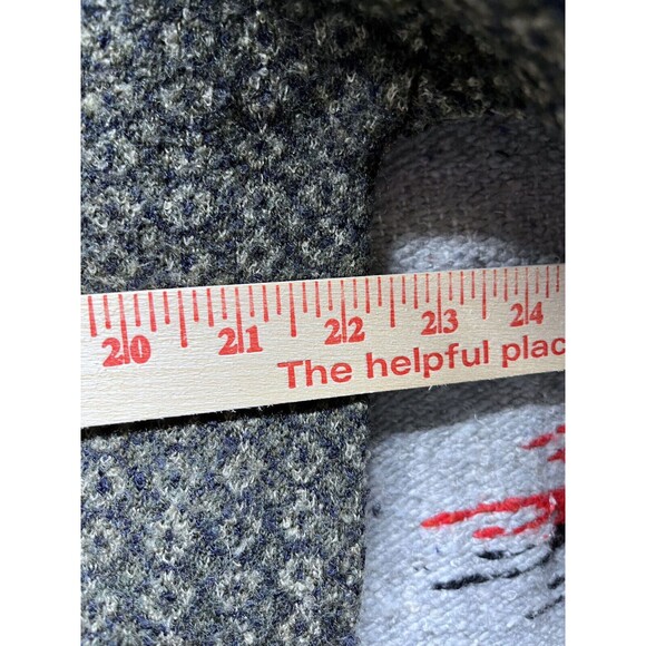 Vintage 90s Mens Claiborne Knit Merino wool Sweater Medium Kurt Kobain - Picture 4 of 8